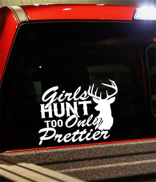 hunting decal, car decal, sticker