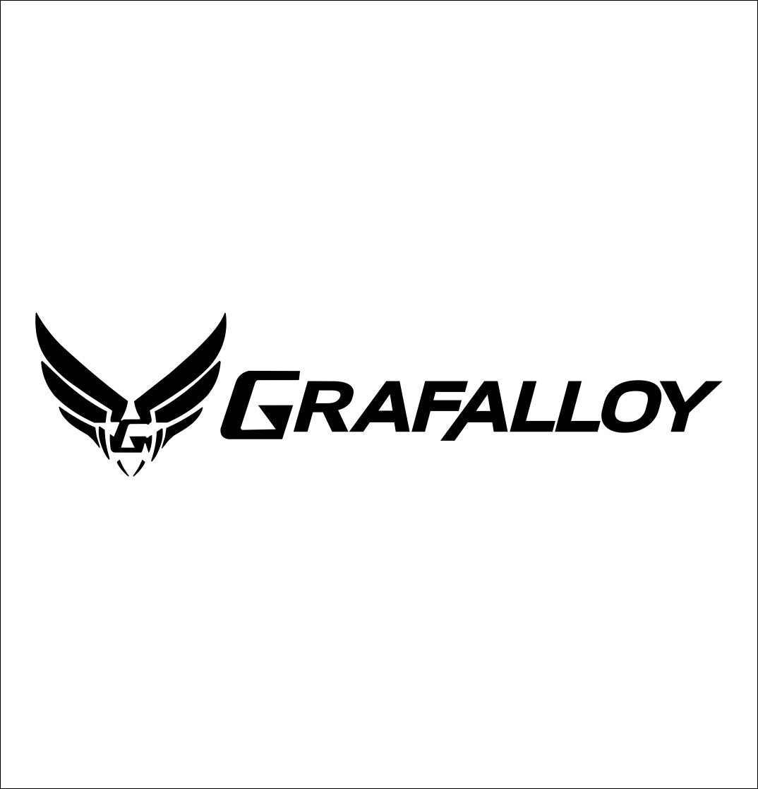 Grafalloy Shafts decal, golf decal, car decal sticker