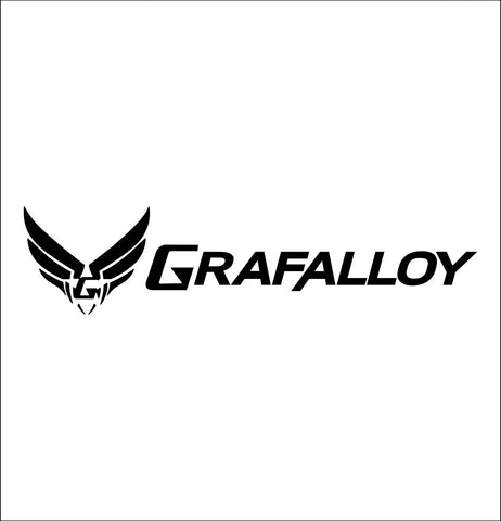 Grafalloy Shafts decal, golf decal, car decal sticker