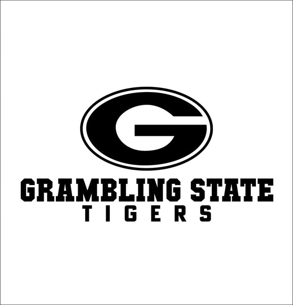 Grambling State Tigers decal, car decal sticker, college football