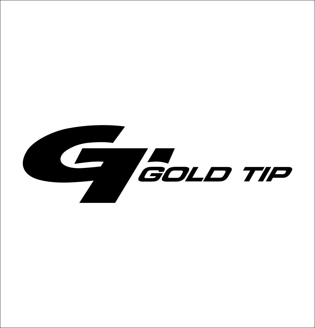 Gold Tip Arrows decal, sticker, hunting fishing decal, car sticker b