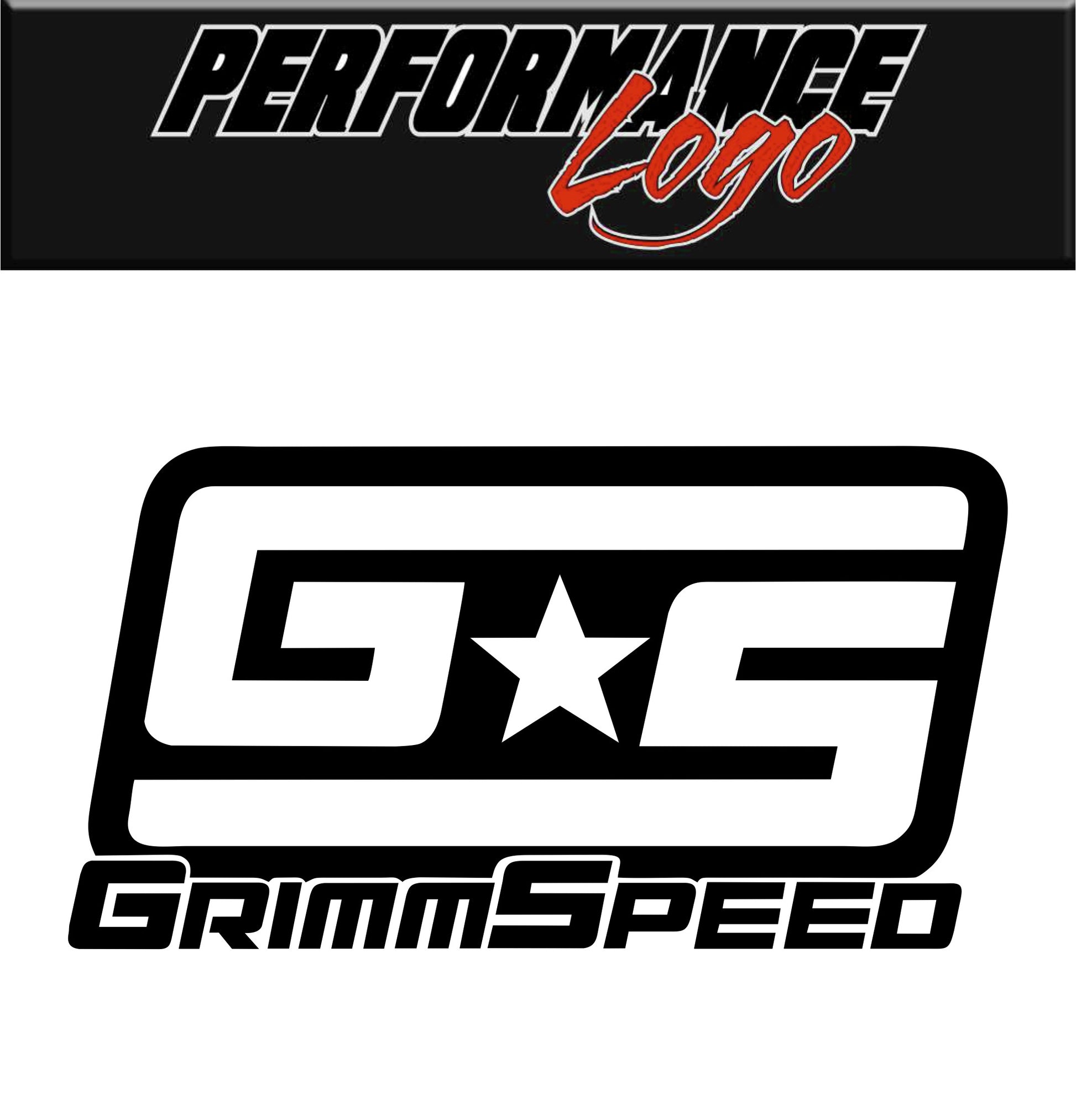 grimmspeed decal, car decal sticker