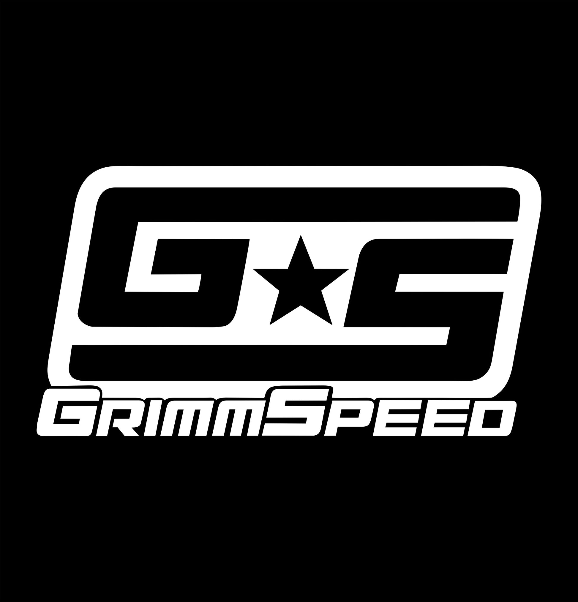 grimmspeed decal, car decal sticker