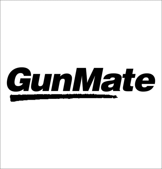 GunMate decal, sticker, hunting fishing decal, car sticker