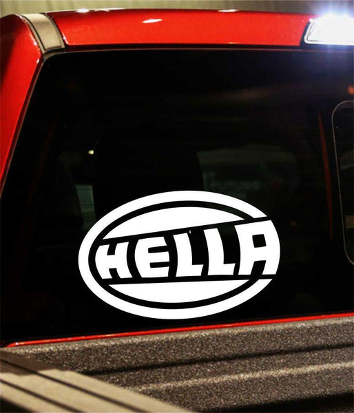 hella performance logo decal - North 49 Decals