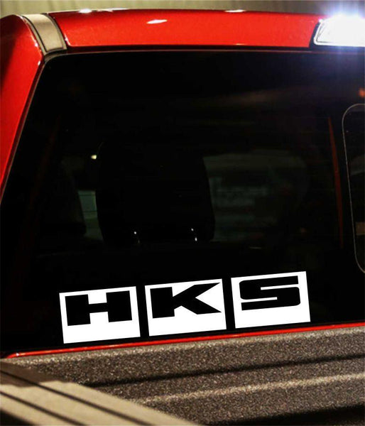 hks 2 performance logo decal - North 49 Decals