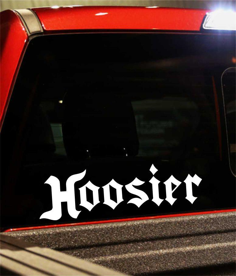 Hoosier Racing Sticker Hoosier decal – North 49 Decals