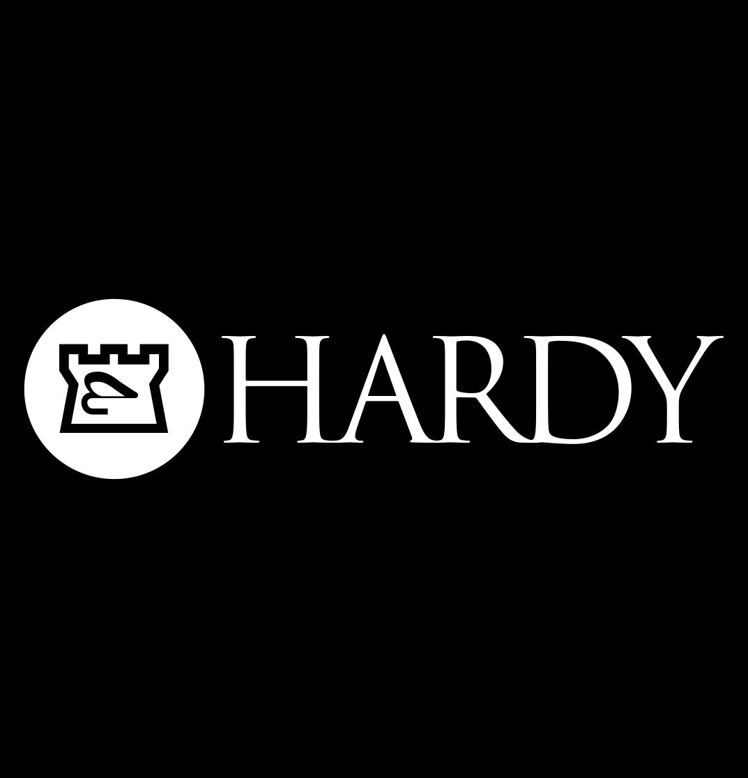 Hardy decal, sticker, hunting fishing decal, car sticker
