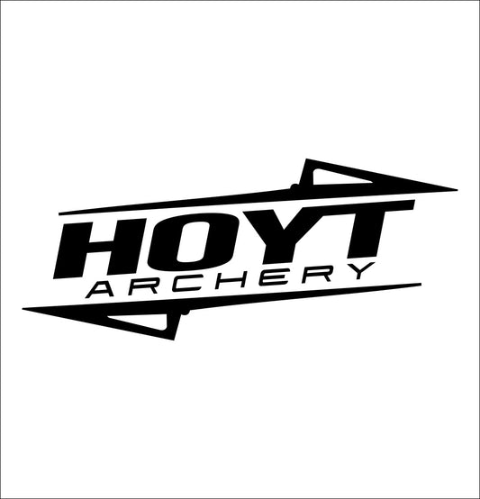Hoyt Archery decal, sticker, hunting fishing decal, car sticker c