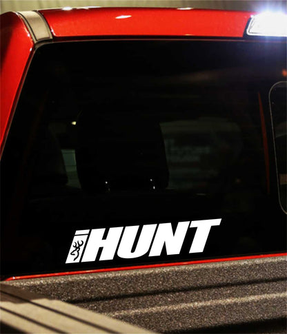 hunting decal, car decal, sticker
