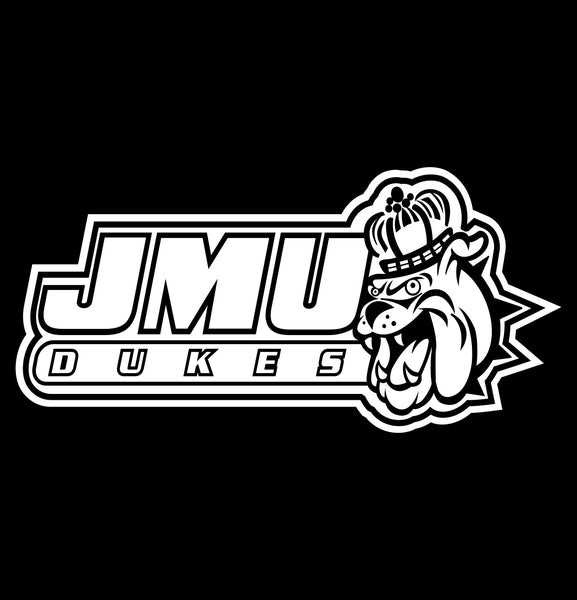 James Madison Dukes decal, car decal sticker, college football