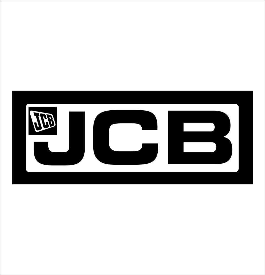 JCB decal, farm decal, car decal sticker