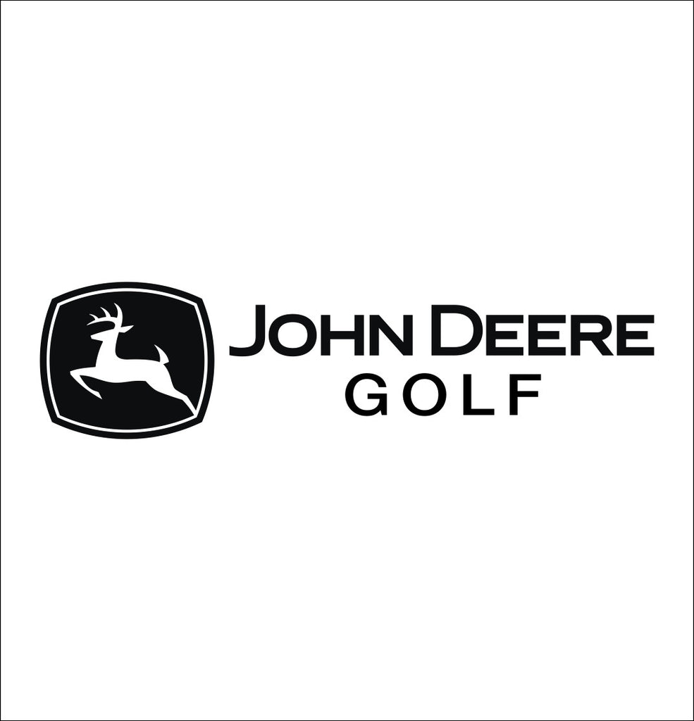 John Deere Golf decal, golf decal, car decal sticker