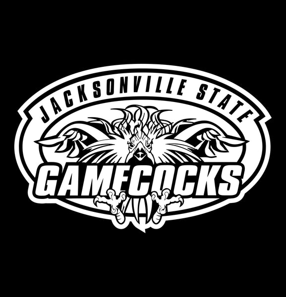 Jacksonville State Gamecocksdecal, car decal sticker, college football