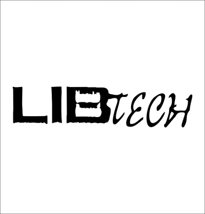 Lib Tech  decal, ski snowboard decal, car decal sticker