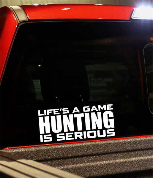 hunting decal, car decal, sticker