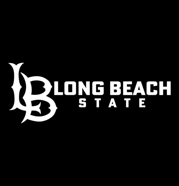Long Beach State decal