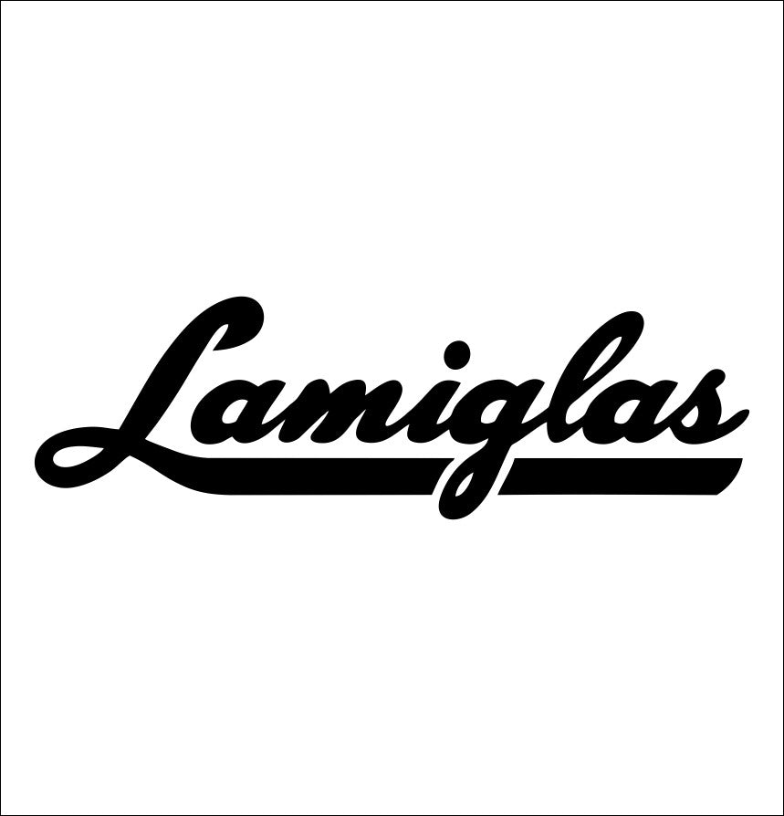Lamiglas rods decal, sticker, hunting fishing decal, car sticker