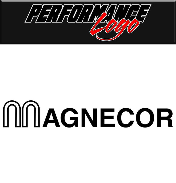 Magnecor decal, performance decal, sticker