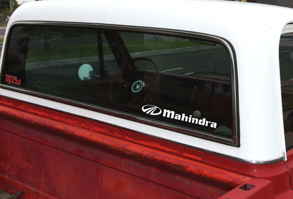 Mahindra decal, farm decal, car decal sticker