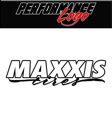 Maxxis Tire decal, performance car decal sticker