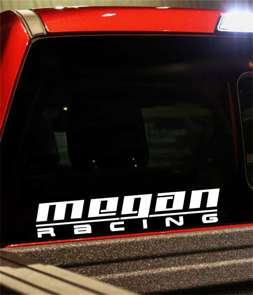 megan racing performance logo decal - North 49 Decals