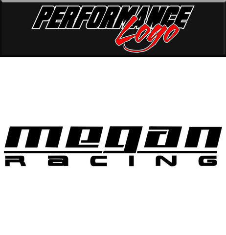 megan racing performance logo decal - North 49 Decals