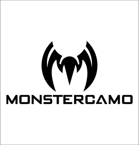 monster camo decal, car decal sticker