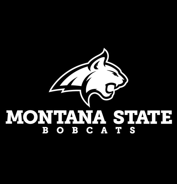 Montana State Bobcats decal, car decal sticker, college football