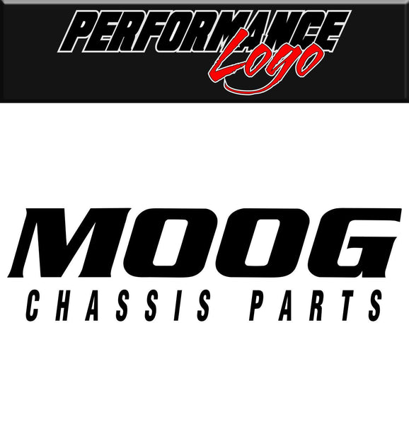 Moog Chassis decal, performance decal, sticker