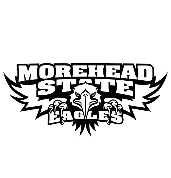 Morehead State Eagles decal, car decal sticker, college football