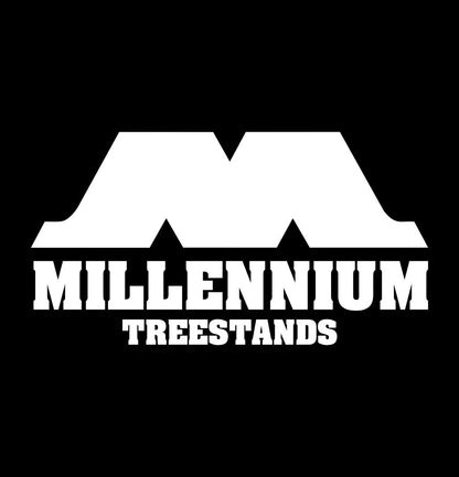 Millennium Treestands decal, sticker, hunting fishing decal, car sticker