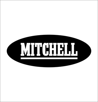 Mitchell decal, sticker, hunting fishing decal, car sticker