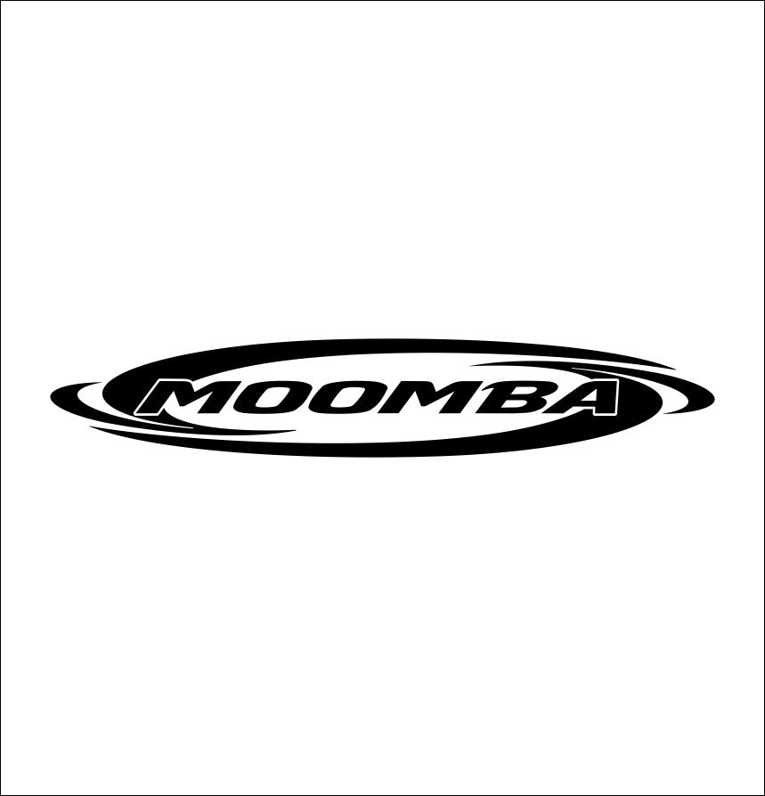 Moomba Boats decal, sticker, hunting fishing decal, car sticker