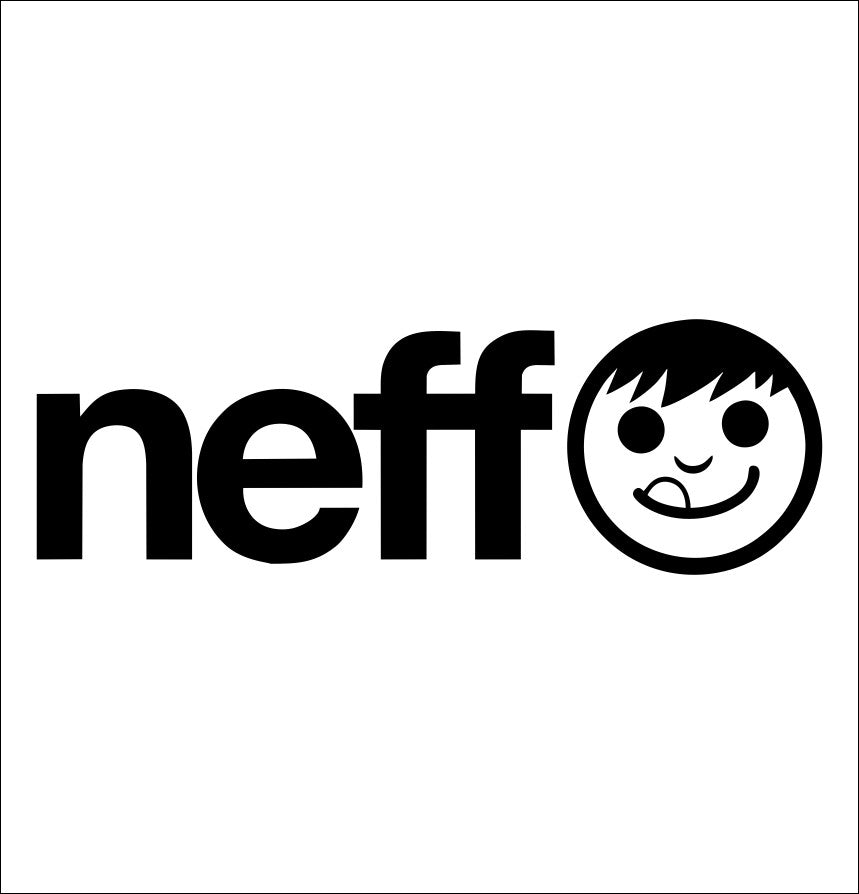 Neff Headwear decal, sticker, ski snowboard decal
