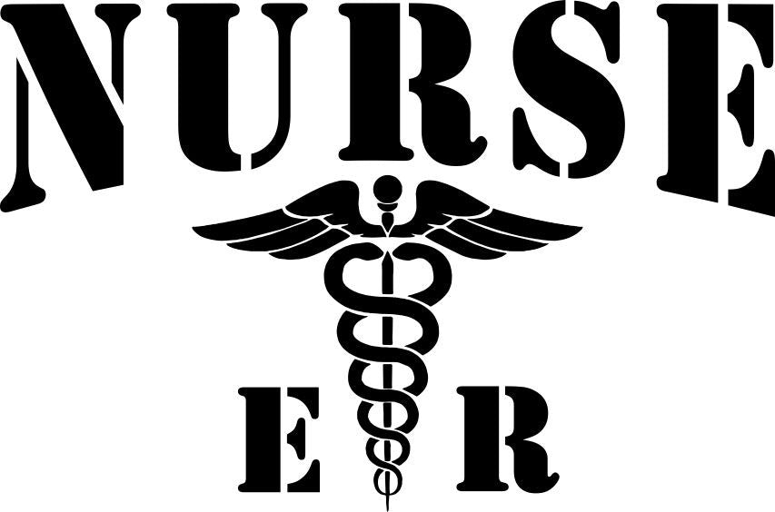 Nurse er  nurse decal - North 49 Decals