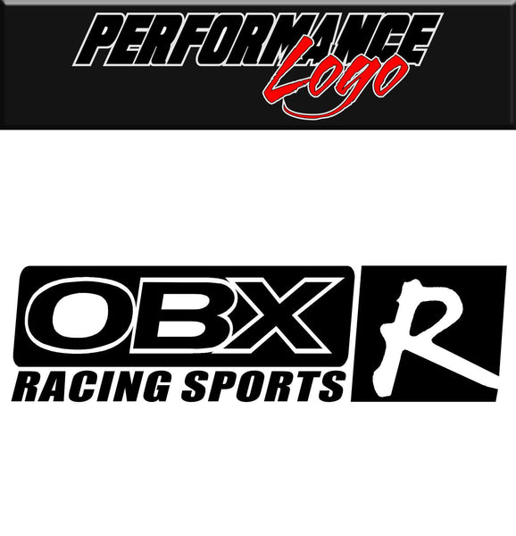 OBX Racing decal, performance decal, sticker