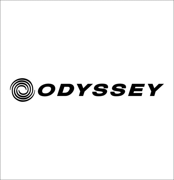 Odyssey decal, golf decal, car decal sticker