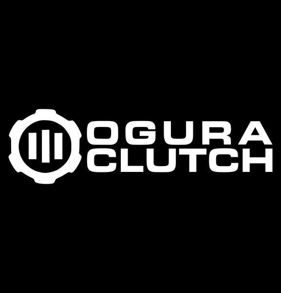 Ogura Clutch decal, performance decal, sticker