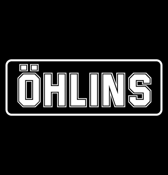 Ohlins decal, performance decal, sticker
