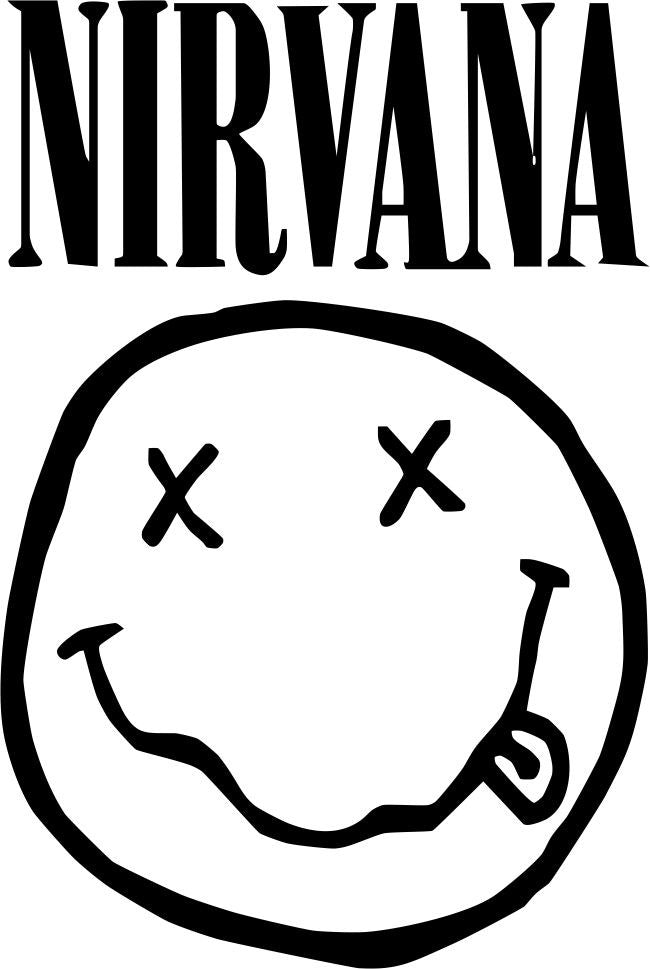 Nirvana marijuana decal - North 49 Decals
