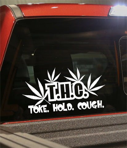 THC marijuana decal - North 49 Decals