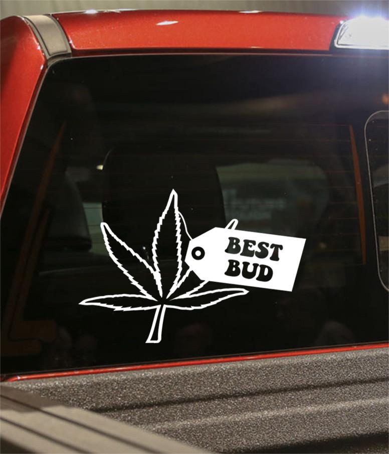 Best bud marijuana decal - North 49 Decals