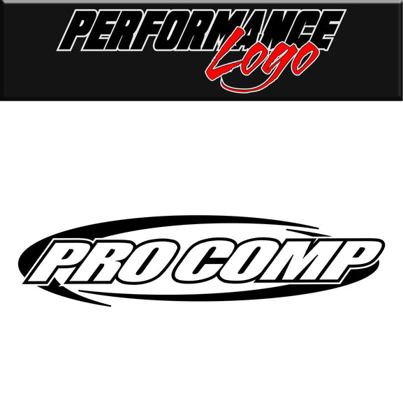 Pro comp decal, car decal, sticker