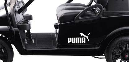 Puma decal, golf decal, car decal sticker