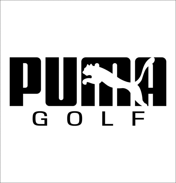 Puma decal, golf decal, car decal sticker