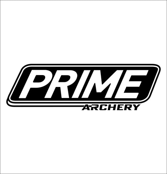 Prime Archery decal, sticker, fishing hunting car decal