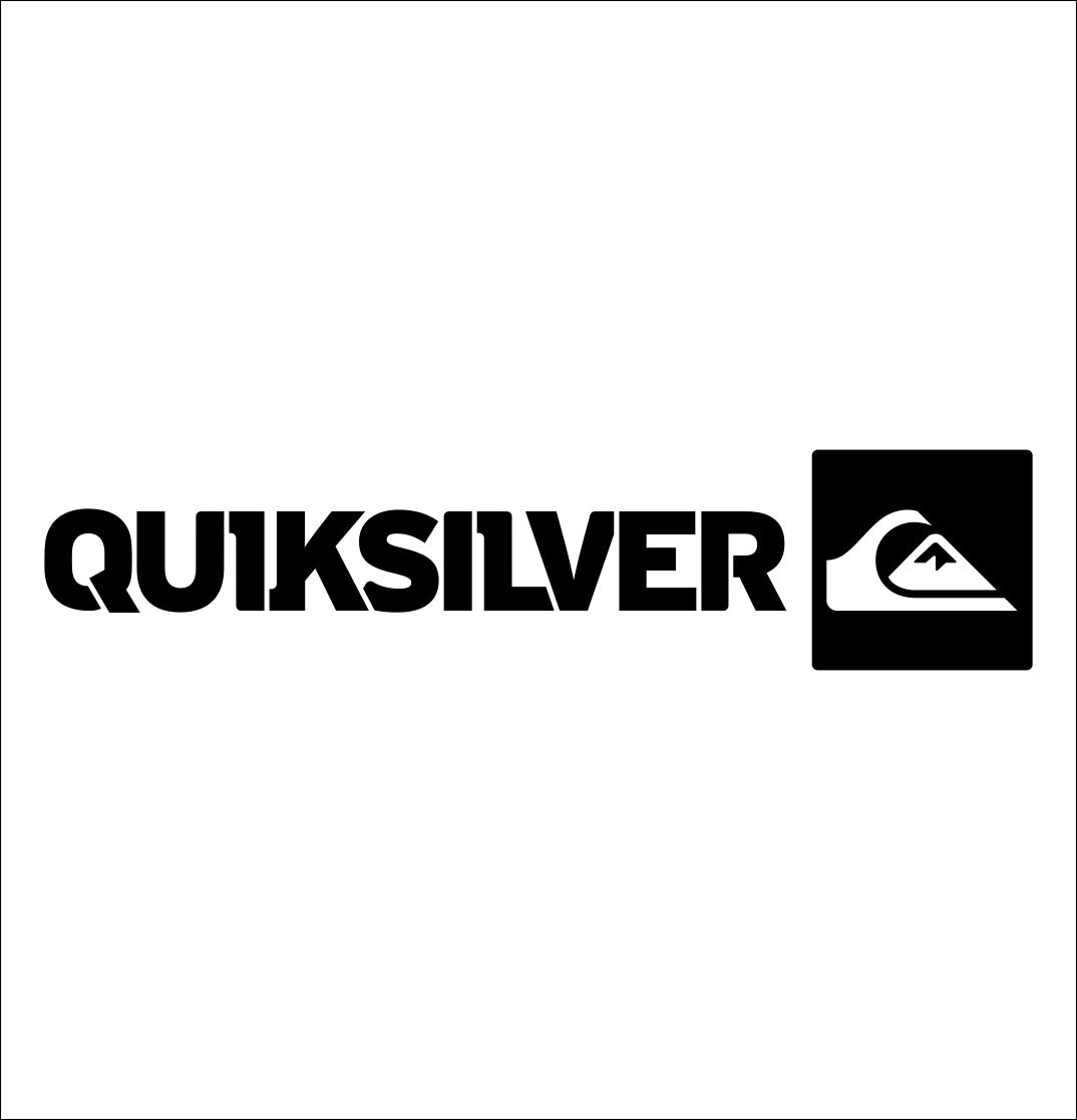 Quiksilver decal, skateboarding decal, car decal sticker