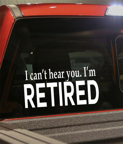 Retirement decal 12 - North 49 Decals