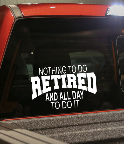 Retirement decal 15 - North 49 Decals